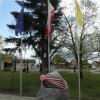 Poświęcenie kamienia upamiętniającego 1050 rocznicę chrztu Polski